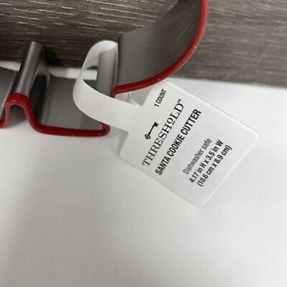 Threshold Santa, Gingerbread man, snowflake Cookie Cutter Metal Baking Christmas - Picture 8 of 10